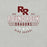 Close-up view of Round Rock High School Dragons Grey Premium Unisex T-shirt 217
