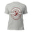 Round Rock High School Dragons Grey Premium Unisex T-shirt 201