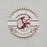 Close-up view of Round Rock High School Dragons Grey Premium Unisex T-shirt 201