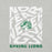 Close-up view of Spring High School Lions Grey Premium Unisex T-shirt 236
