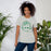 Woman wearing Spring High School Lions Grey Premium Unisex T-shirt 206