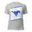 Taylor High School Mustangs Grey Premium Unisex T-shirt 223