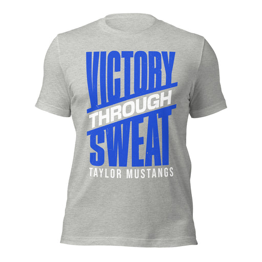 Taylor High School Mustangs Grey Premium Unisex T-shirt 241
