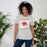 Woman wearing Tomball High School Cougars Grey Premium Unisex T-shirt 223