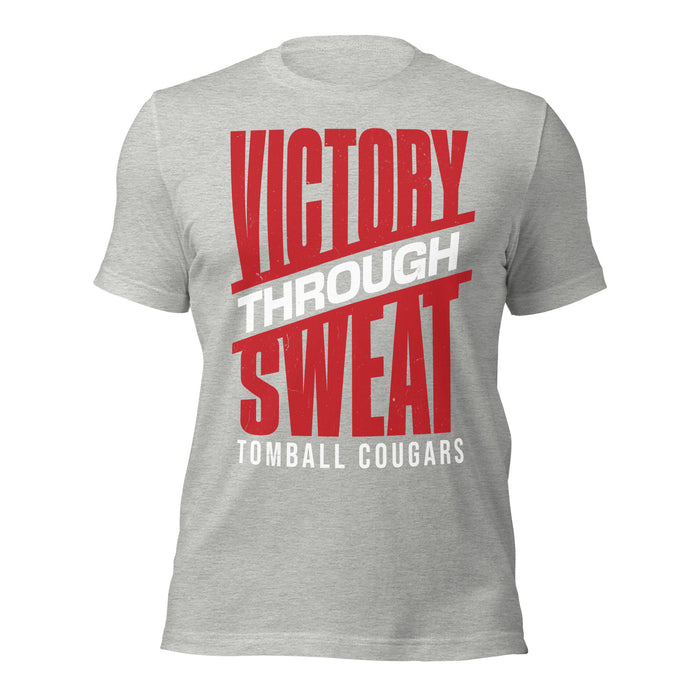 Tomball High School Cougars Grey Premium Unisex T-shirt 241