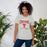 Woman wearing Tomball High School Cougars Grey Premium Unisex T-shirt 213
