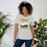 Woman wearing Tomball West High School Tigers Grey Premium Unisex T-shirt 227