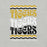 Close-up view of Tomball West High School Tigers Grey Premium Unisex T-shirt 227