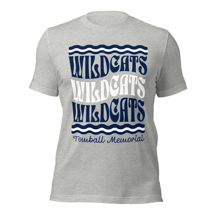 Tomball Memorial High School Wildcats Grey Premium Unisex T-shirt 227