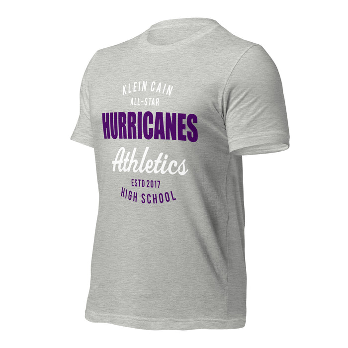 Klein Cain High School Hurricanes Premium Athletic Heather T-shirt 34