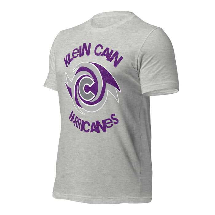 Klein Cain High School Hurricanes Premium Athletic Heather T-shirt 234a