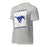 Taylor High School Mustangs Grey Premium Unisex T-shirt 223a