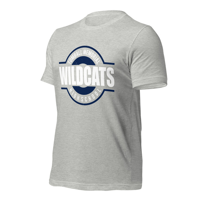 Tomball Memorial High School Wildcats Grey Premium Unisex T-shirt 011a