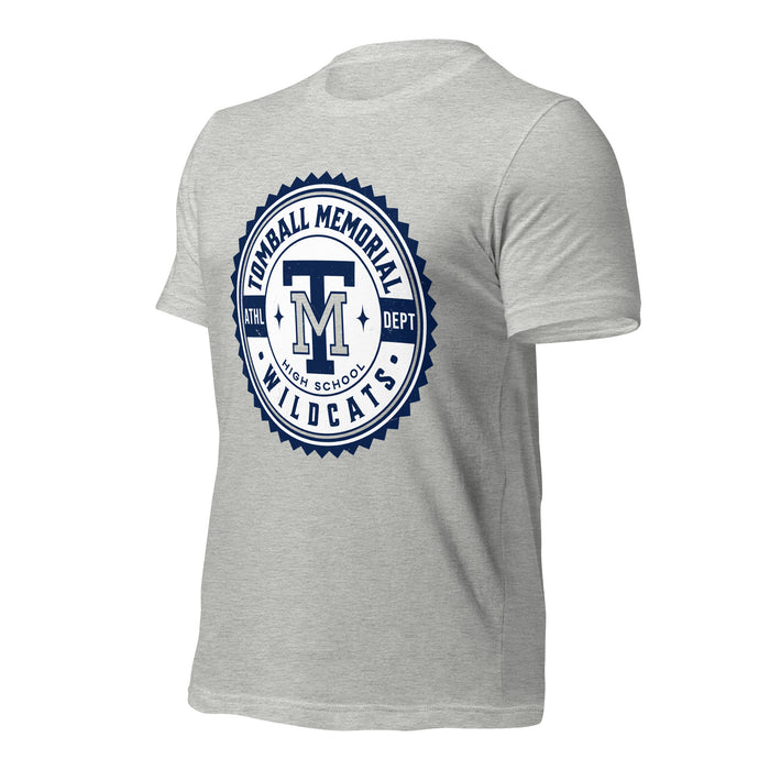 Tomball Memorial High School Wildcats Grey Premium Unisex T-shirt 203a