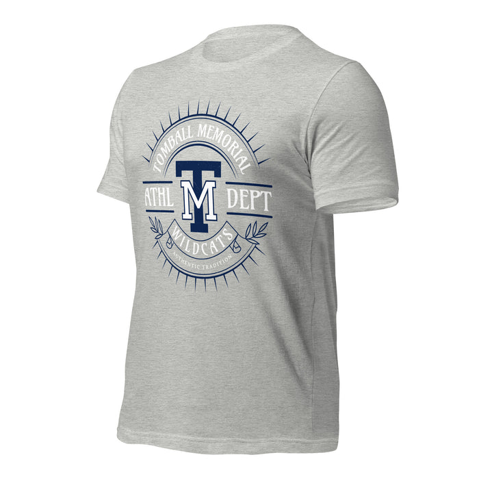 Tomball Memorial High School Wildcats Grey Premium Unisex T-shirt 201a