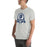 Man wearing Flower Mound High School Jaguars Athletic Grey Premium T-shirt 212