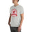 Man wearing Katy High School Tigers Athletic Heather Grey Premium Unisex T-shirt 212