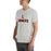 Man wearing Lewisville High School Farmers Grey Premium Unisex T-shirt 222