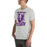 Man wearing Morton Ranch High School Mavericks Premium Grey Unisex T-shirt 205
