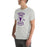 Man wearing Morton Ranch High School Mavericks Premium Grey Unisex T-shirt 207