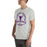Man wearing Morton Ranch High School Mavericks Premium Grey Unisex T-shirt 206