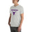 Man wearing Morton Ranch High School Mavericks Premium Grey Unisex T-shirt 017