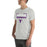 Man wearing Morton Ranch High School Mavericks Premium Grey Unisex T-shirt 049