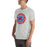 Man wearing Oak Ridge High School War Eagles Grey Premium Unisex T-shirt 224
