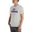 Man wearing Oak Ridge High School War Eagles Grey Premium Unisex T-shirt 202