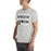 Man wearing Permian High School Panthers Grey Premium Unisex T-shirt 238
