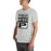 Man wearing Permian High School Panthers Grey Premium Unisex T-shirt 001