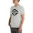 Man wearing Permian High School Panthers Grey Premium Unisex T-shirt 011