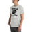 Man wearing Permian High School Panthers Grey Premium Unisex T-shirt 205
