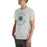 Man wearing Reagan High School Rattlers Grey Premium Unisex T-shirt 201