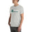 Man wearing Reagan High School Rattlers Grey Premium Unisex T-shirt 200