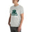 Man wearing Reagan High School Rattlers Grey Premium Unisex T-shirt 208