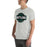 Man wearing Reagan High School Rattlers Grey Premium Unisex T-shirt 011