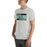 Man wearing Reagan High School Rattlers Grey Premium Unisex T-shirt 098