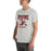 Man wearing Round Rock High School Dragons Grey Premium Unisex T-shirt 213
