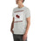 Man wearing Round Rock High School Dragons Grey Premium Unisex T-shirt 223