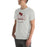 Man wearing Round Rock High School Dragons Grey Premium Unisex T-shirt 217
