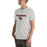 Man wearing Round Rock High School Dragons Grey Premium Unisex T-shirt 017