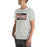 Man wearing Round Rock High School Dragons Grey Premium Unisex T-shirt 098