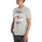 Man wearing Round Rock High School Dragons Grey Premium Unisex T-shirt 210
