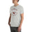 Man wearing Round Rock High School Dragons Grey Premium Unisex T-shirt 211