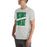 Man wearing Spring High School Lions Grey Premium Unisex T-shirt 241