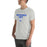 Man wearing Taylor High School Mustangs Grey Premium Unisex T-shirt 017