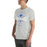 Man wearing Taylor High School Mustangs Grey Premium Unisex T-shirt 218