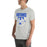 Man wearing Taylor High School Mustangs Grey Premium Unisex T-shirt 204