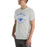 Man wearing Taylor High School Mustangs Grey Premium Unisex T-shirt 211